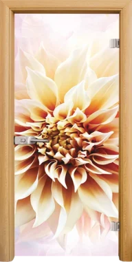 Стъклена Врата Standart Print G 13-5 Светъл Дъб